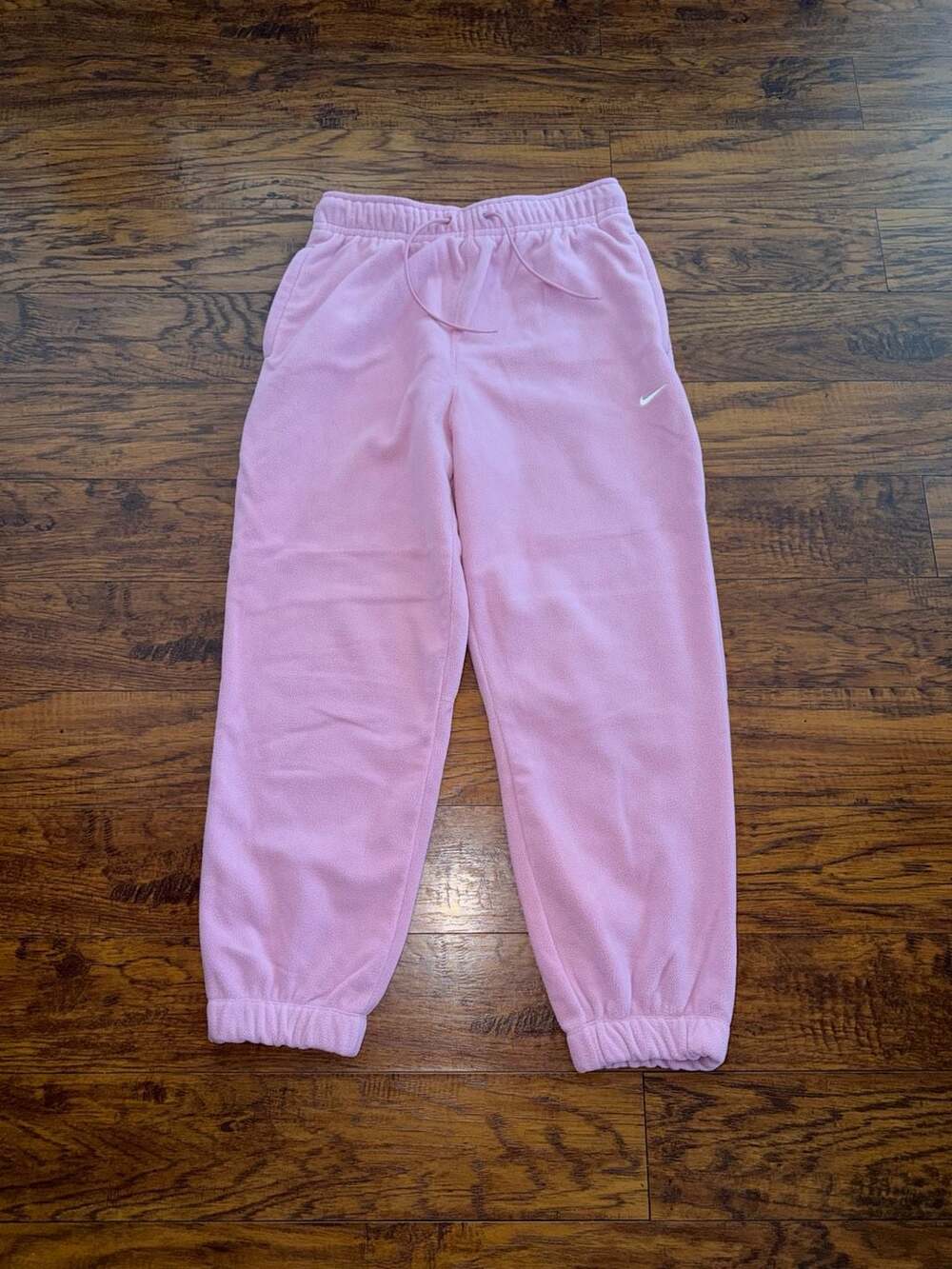 Nike One Therma-FIT Women's Fleece Sweatpants Size M Pink